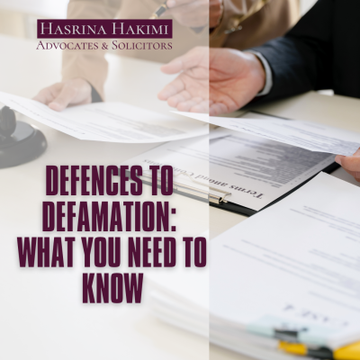 Cover Page Defences to defamation
