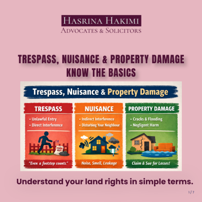 cover page trespass nuisance and prop damage